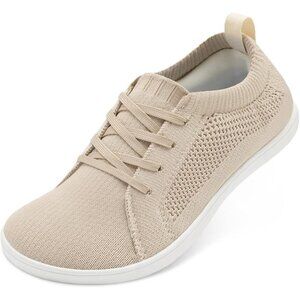 Brand New Women Khaki Rubber JIASQUI Barefoot Shoes Minimalist Sneakers Running